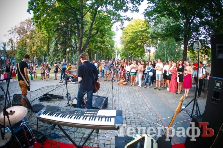 Творческий вечер в центре Кременчуга