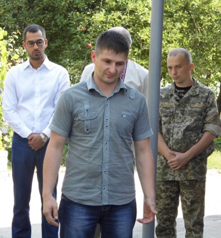 На батьківщині в Градизьку увічнили Героя