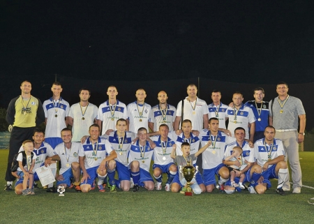 Футбольна команда під керівництвом головного міліціонера Кременчука виграла кубок міста