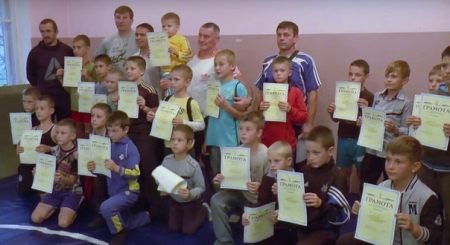 Юні спортсмени змагалися з греко-римської боротьби 