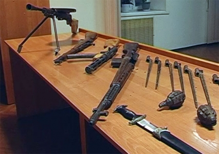 Суровые «партизаны» на Полтавщине пользуются дедовским оружием