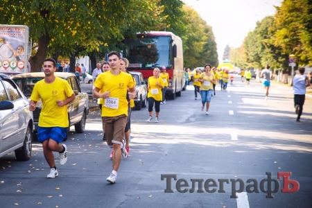 Кременчуцькі бігуни зібрали майже 100 тисяч гривень