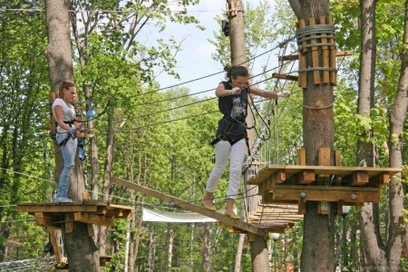 В Приднепровском парке Кременчуга появится верёвочный парк