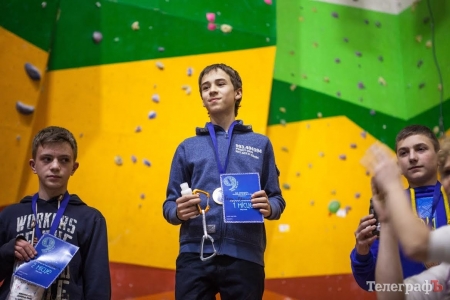 Кременчужанин Ярослав Ткач - чемпіон зі скелелазіння