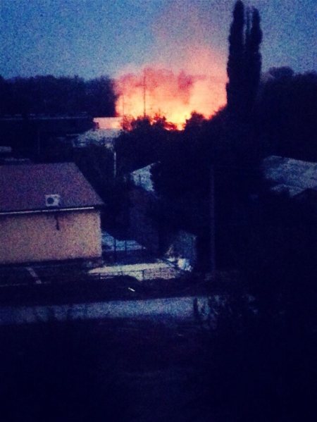 Эти пожары вы могли видеть на выходных