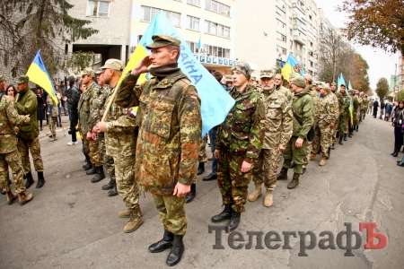 Кременчуцькі військові вшанували пам'ять загиблих побратимів