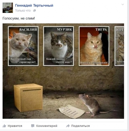 Кременчужан просять підняти д*пу і прийти проголосувати