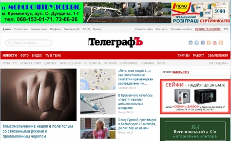 ТОП-10 новостей telegraf.in.ua за неделю (22.10-28.10.2015)
