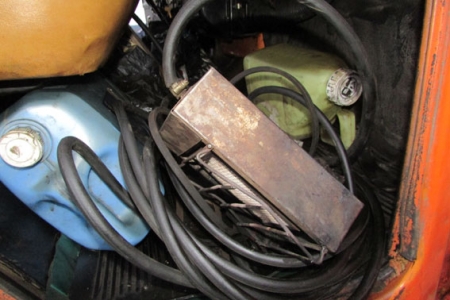 На Полтавщине в кабине грузовика сгорел мужчина