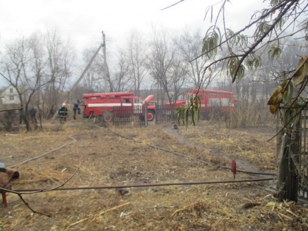 Пожар в Чечелево: горели два жилых дома