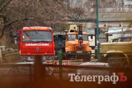 В Кременчуге пытались куда-то увезти Ленина