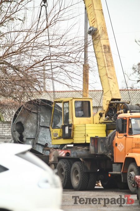 В Кременчуге пытались куда-то увезти Ленина