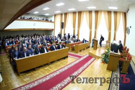Первая сессия с новым мэром Малецким Первая сессия с новым мэром Малецким