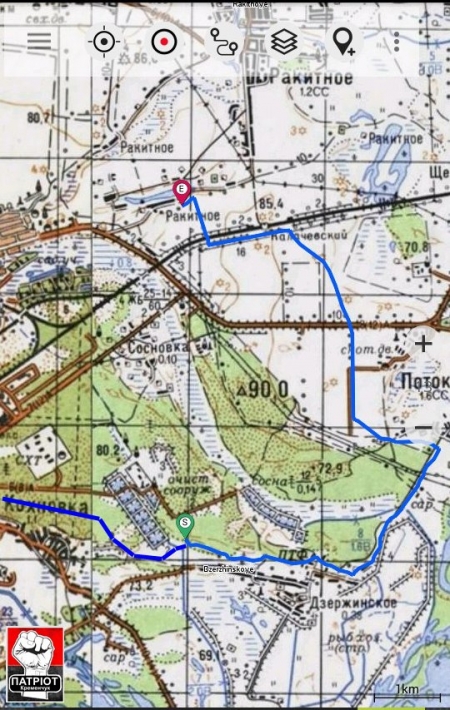 Юні кременчужани перевірили свою міцність у 15-кілометровому переході