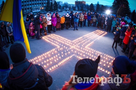 Кременчужани вшанували пам’ять жертв Голодомору