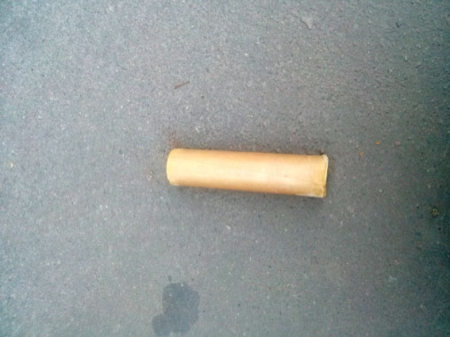 В редакцию кременчугской газеты бросили дымовую шашку