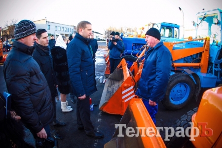 Мер Кременчука поставив комунальній техніці 3+