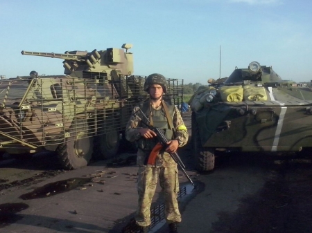 Выпускники военного лицея – в зоне АТО