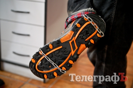 Владимир Никифорович рекомендует кременчужанам противоледовый гаджет