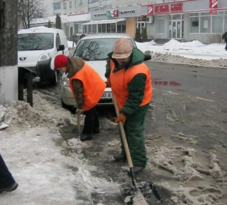 Де сьогодні, 12 січня, комунальники Кременчука прибиратимуть сніг