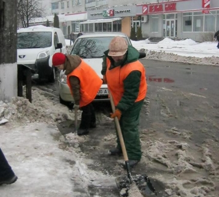 Де сьогодні, 12 січня, комунальники Кременчука прибиратимуть сніг