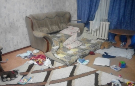 Кременчужанка оставила 8-месячного малыша одного на ночь в квартире