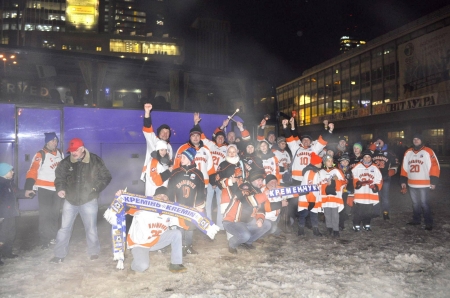 Кулачний бій не допоміг хокейному клубу "Кременчук" втримати перемогу