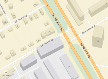 Кременчугские водители предупреждают: в Песчаном тупике очень опасно – машины «несёт»