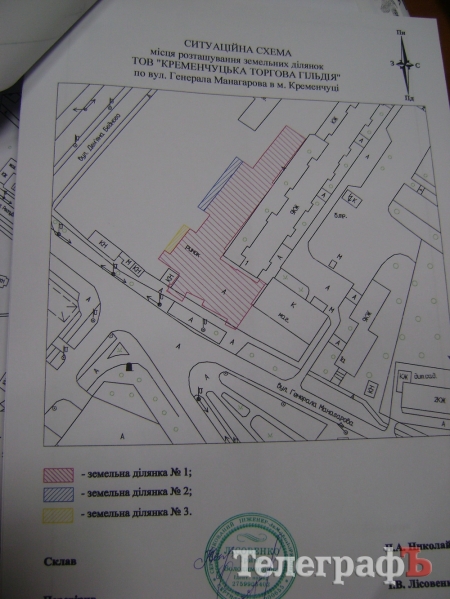 Влада Кременчука проектує новий сквер поряд з ринком Холода на Раківці