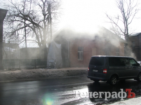 На ул. Леонова кременчужанам устроили пылевую бурю