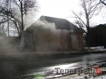 На ул. Леонова кременчужанам устроили пылевую бурю