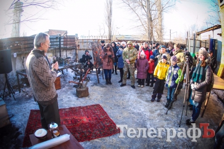 Кузнецы выковали обелиск кременчужанам, погибшим в зоне АТО
