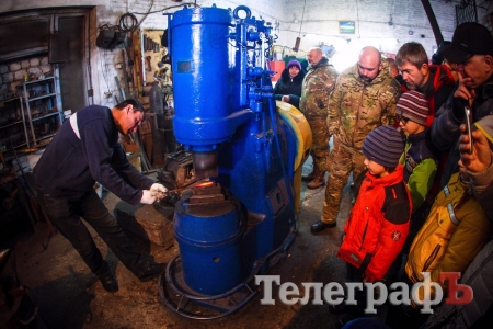 В Кременчуге впервые проходит кузнечный фестиваль