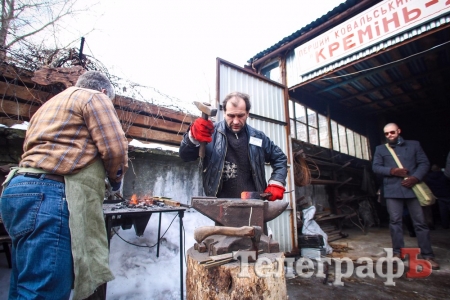В Кременчуге впервые проходит кузнечный фестиваль