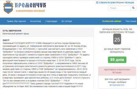 Кременчужанин во время таяния снега вынес из квартиры 40 вёдер воды