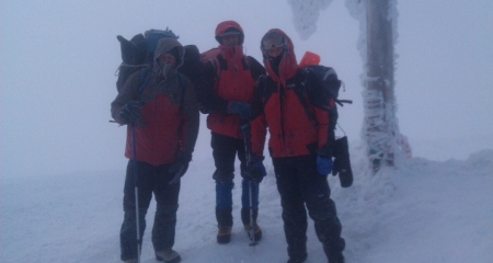 Ректор Кременчуцького національного університету підкорив зимову Говерлу