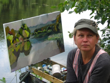 20 картин кременчужанки Ольги Гриценко теперь можно посмотреть "в живую"