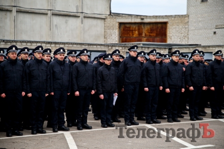 Новые патрульные полицейские уже в Кременчуге