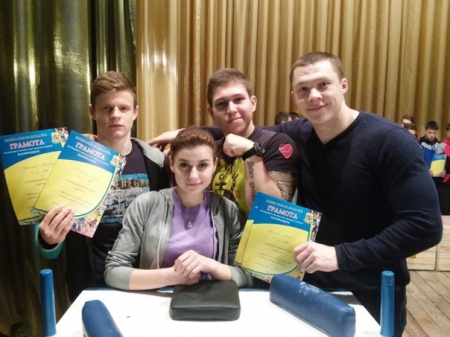 Кременчужани завоювали "золото" з армспорту