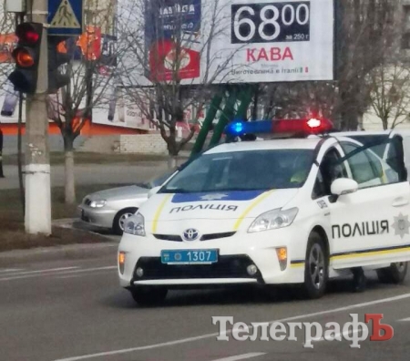 В Кременчуге патрульная полиция слегка напрягла водителей…