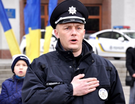 5 марта в Полтаве дала присягу новая патрульная полиция