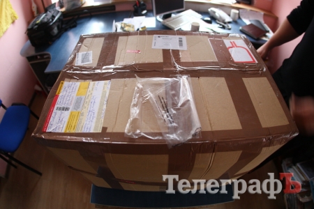 Кременчугские военные получили 27-килограммовую посылку от земляка из Германии