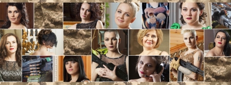 «Если бы не война»: украинские женщины-военнослужащие надели вечерние платья