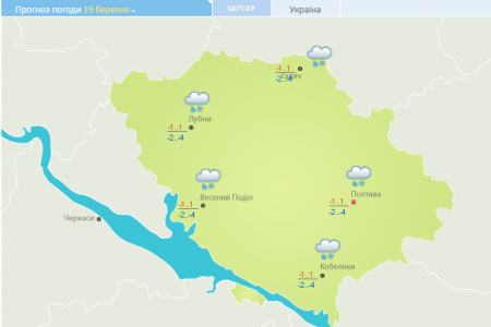Забудьте о тепле: в Кременчуге похолодает еще больше