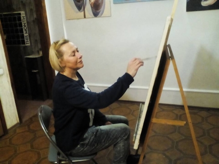 Кременчугская художница даст мастер-класс в Германии