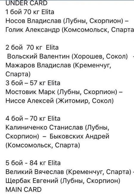 Технические нокауты, вывих ноги и кровь на полу «октагона»*