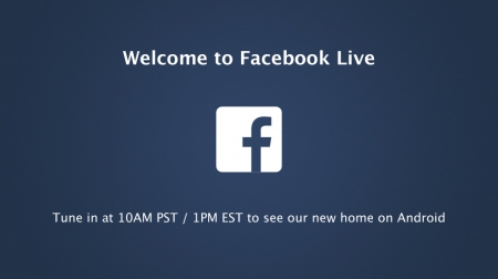 Теперь в социальной сети Facebook можно транслировать видео в реальном времени