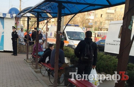 В Кременчуге на улице умер человек