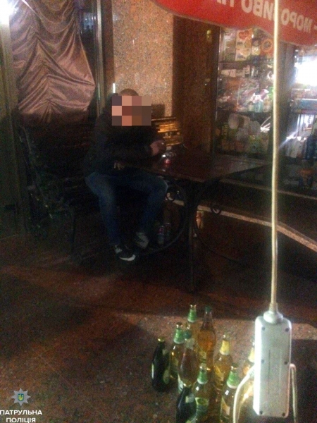 В Кременчуге совершена попытка пивного ограбления 