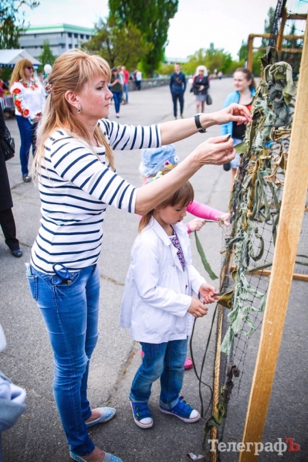 Во время патриот-квеста кременчужане собрали около 10 тыс грн для бойцов
